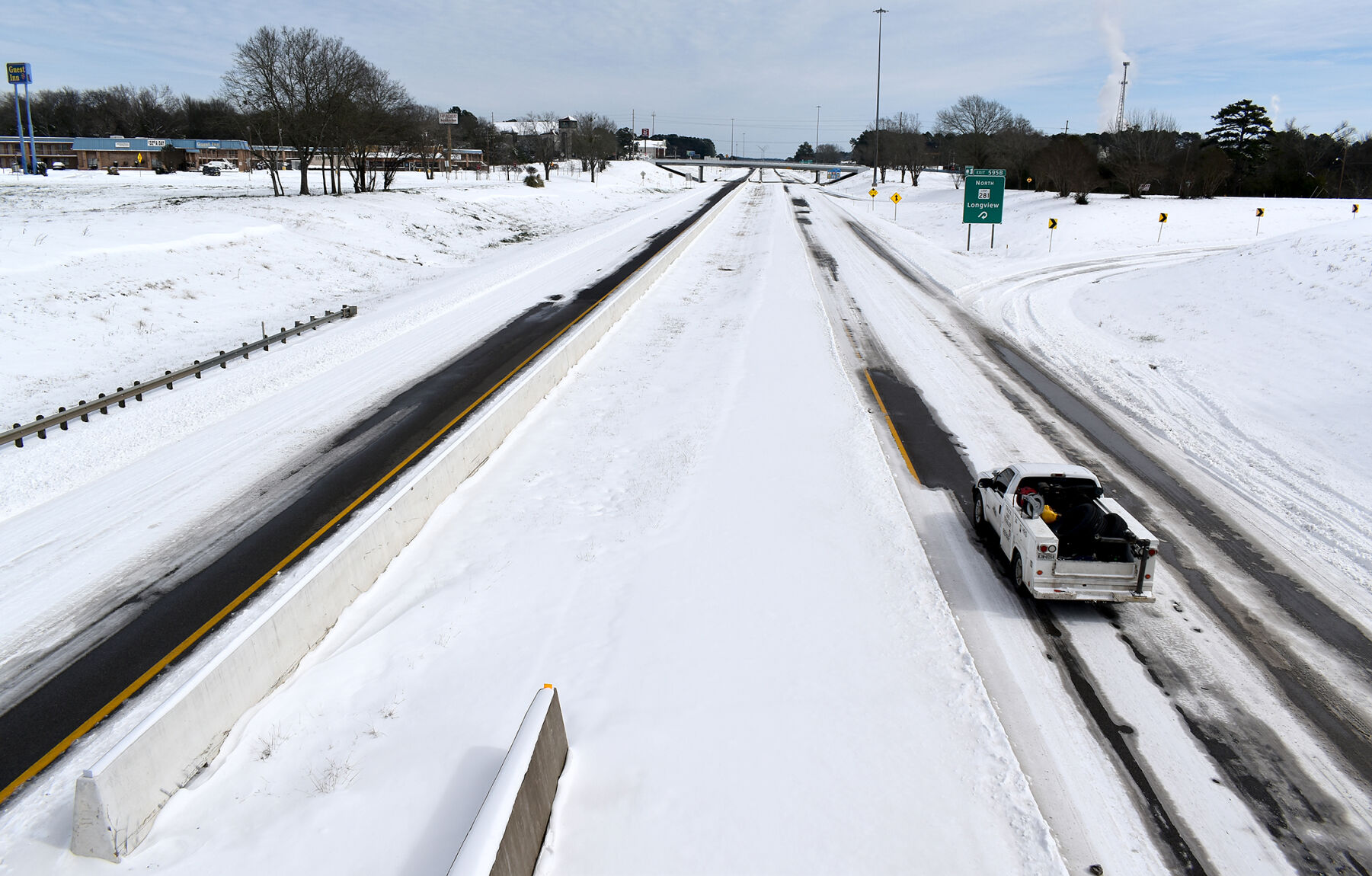 I-20 snow
